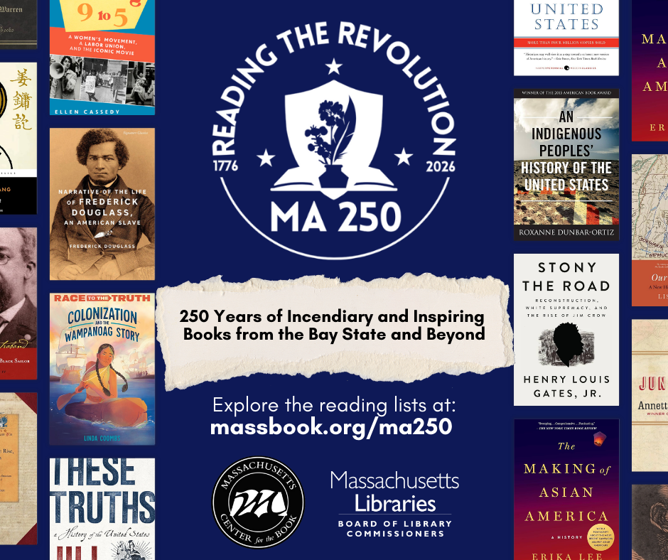 Social media graphic promoting MA250 Reading the Revolution